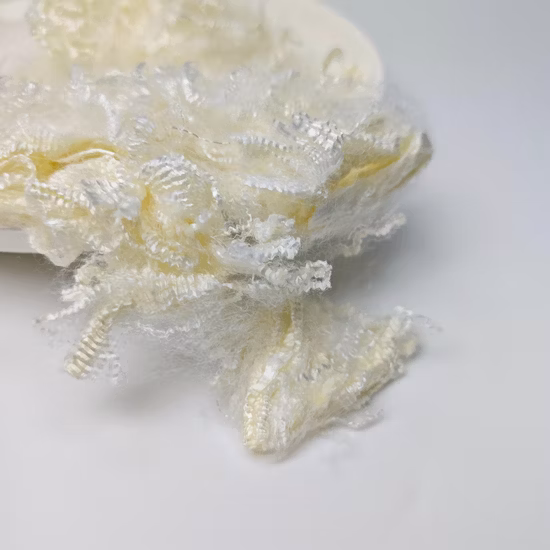 High Quality 1.2D Super White Philic PE/Pet Es Bico Fiber for Filter