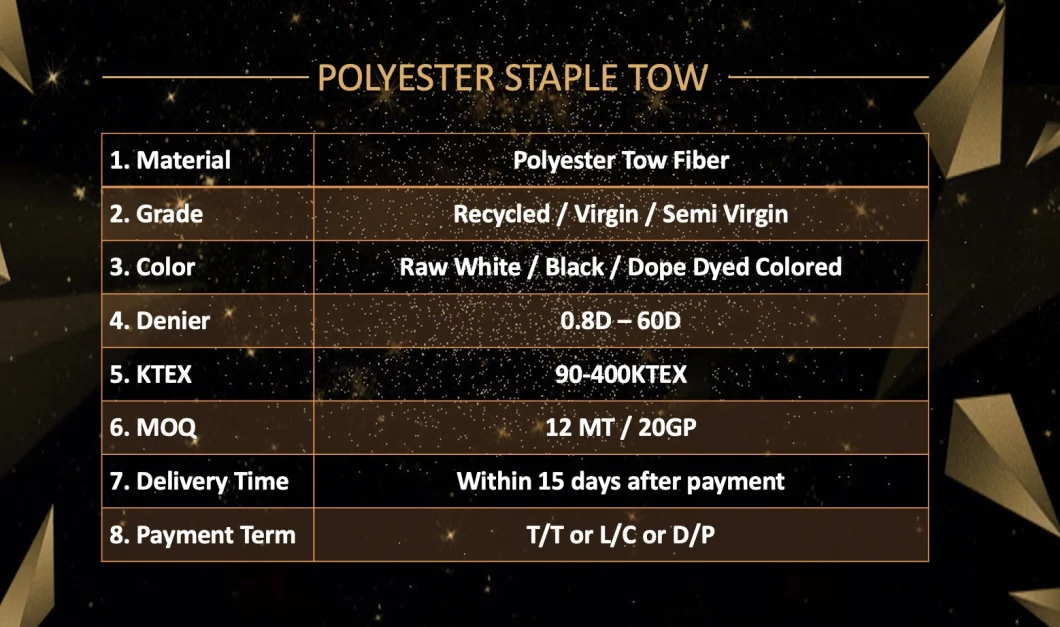 Recycled Polyester Fiber Tow