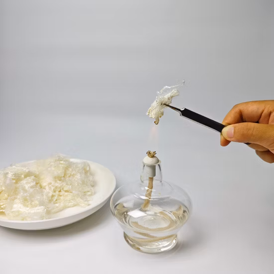 High Quality 1.2D Super White Philic PE/Pet Es Bico Fiber for Filter