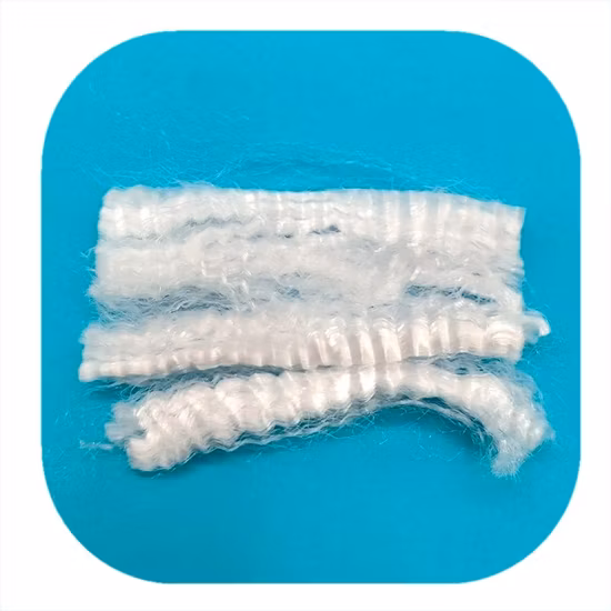 Hot Sale White Bico PE/PP Es Staple Biodegradable Fiber for Mask