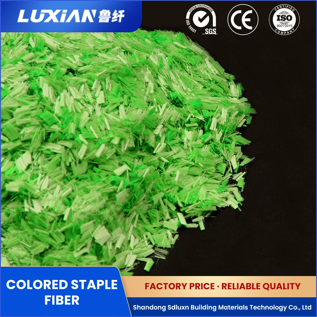 Sdluxn Pitch Carbon Fiber Wholesale Green PSF 100% Polyester Staple Fiber China Hollow Conjugated Style Polyester Staple Fiber 8den X 64mm Red Manufacturers