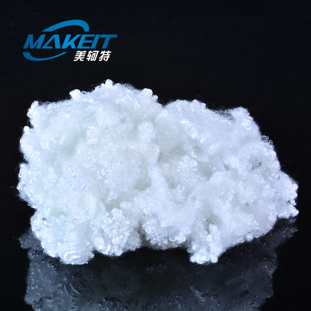 4.5D Recycled Polyester Staple Fiber Hollow Silicone Filling Material Polyester Staple Fiber