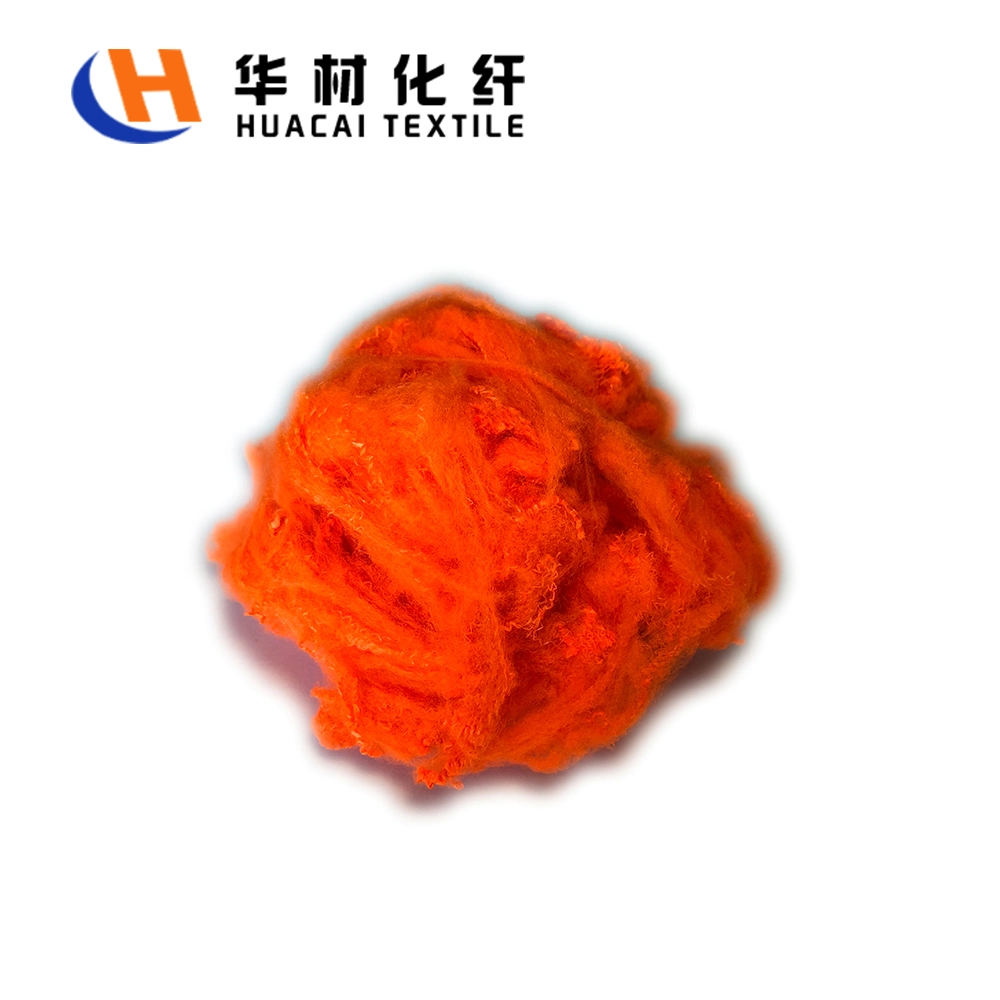 Polyester Staple Synthetic Chemical Recycled PSF Pet Fiber