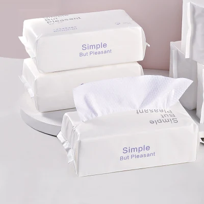 Disposable Face Cleaning and Dry and Wet Dual-Purpose Makeup Removal Beauty Soft Facial Towel Cotton